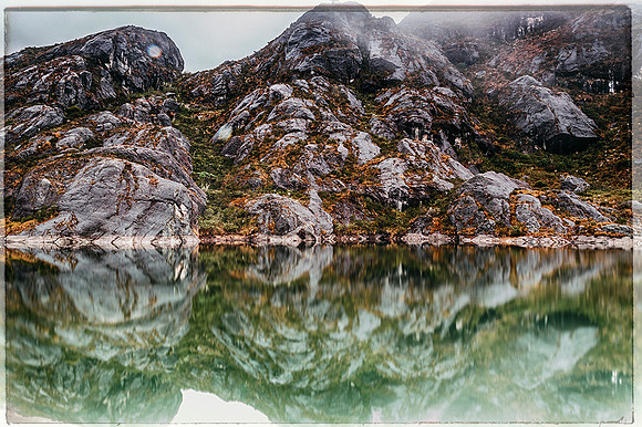 Nombre: "Arriba y abajo" (Páramo de Santurbán). Exposición Telefoto 01 - 2020. Galería Elvira Moreno (Curador: maestro Franklin Aguirre).